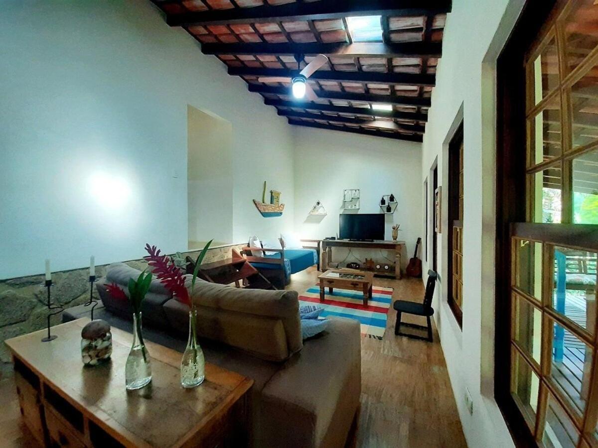 הוילה Casa Da Ilha Paraty Entre A Mata Atlantica E O Mar מראה חיצוני תמונה