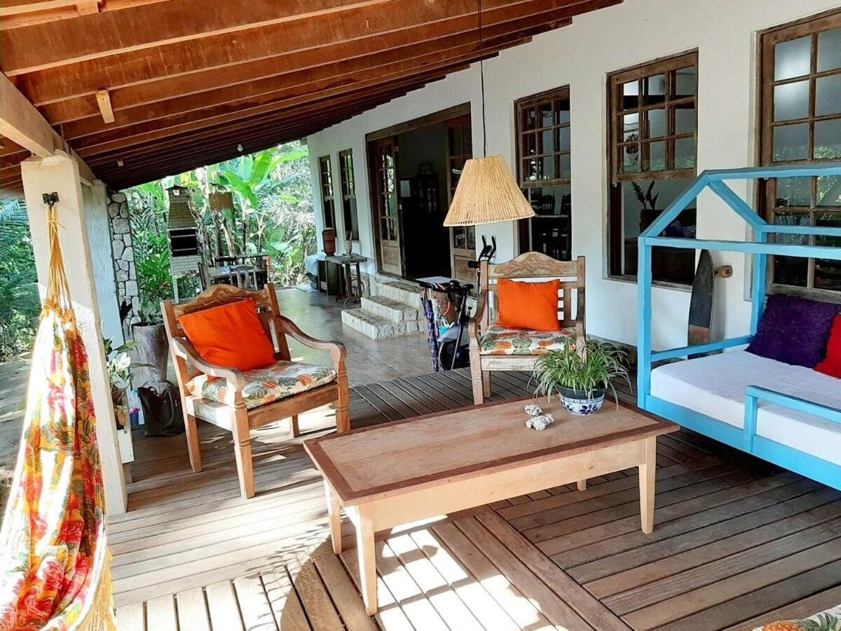 הוילה Casa Da Ilha Paraty Entre A Mata Atlantica E O Mar מראה חיצוני תמונה