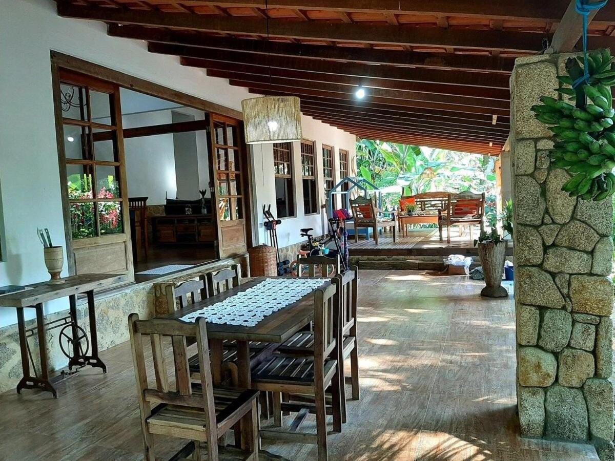 הוילה Casa Da Ilha Paraty Entre A Mata Atlantica E O Mar מראה חיצוני תמונה