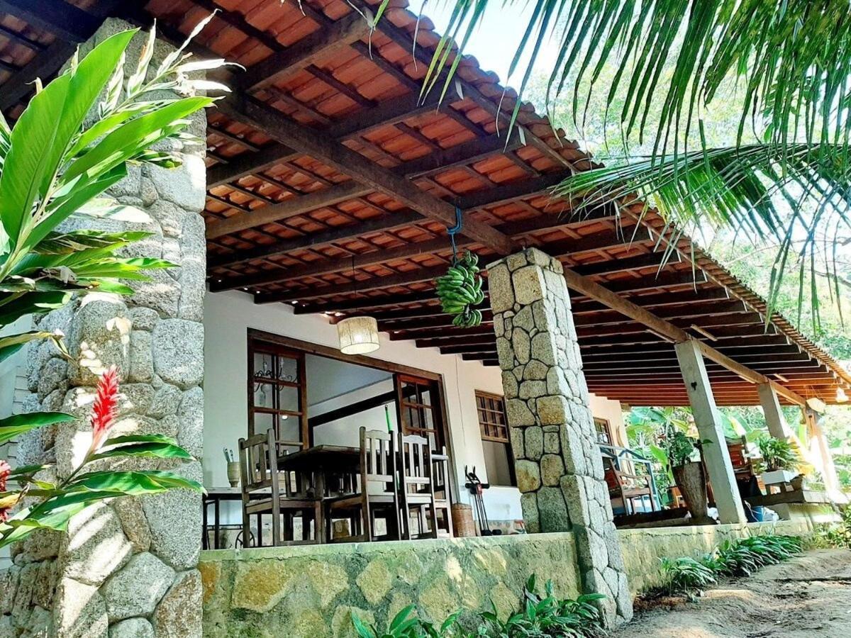 הוילה Casa Da Ilha Paraty Entre A Mata Atlantica E O Mar מראה חיצוני תמונה